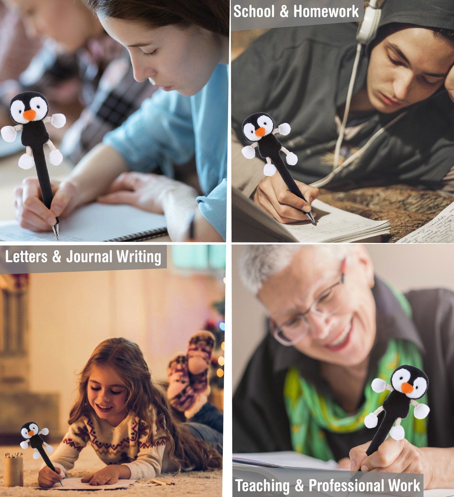 PLUSH PEN - PENGUIN