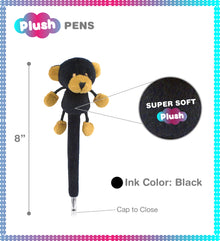 PLUSH PEN - BLACK BEAR