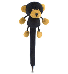 PLUSH PEN - BLACK BEAR