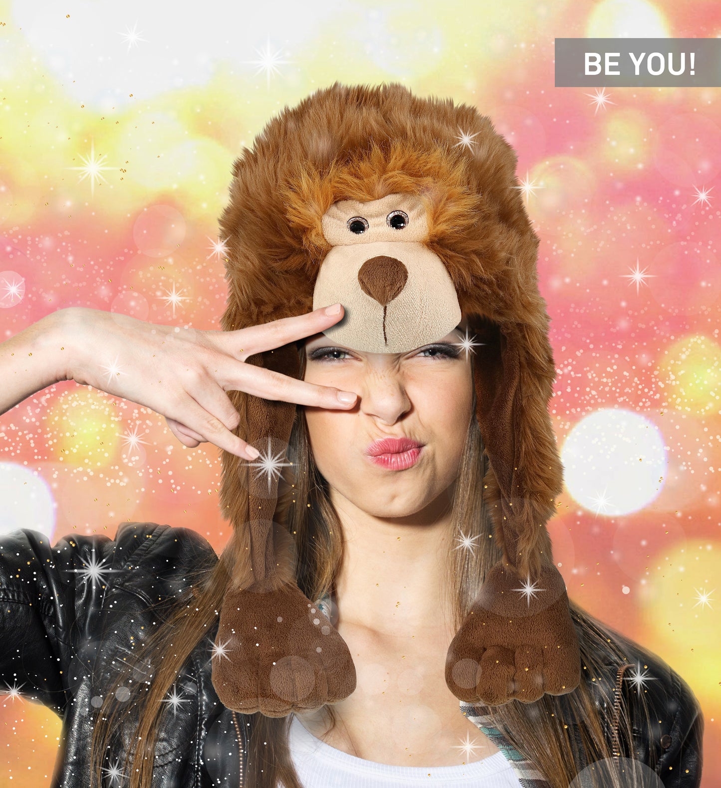 SUPER-SOFT PLUSH HAT - BIG FOOT