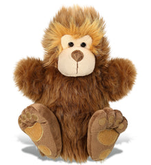 SUPER-SOFT PLUSH HAND PUPPET - BIG FOOT