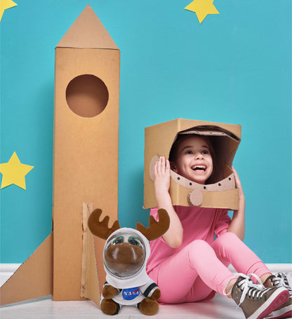 PLUSH DRESS-UP - ASTRONAUT SMALL WITH HOLES IN HELMET