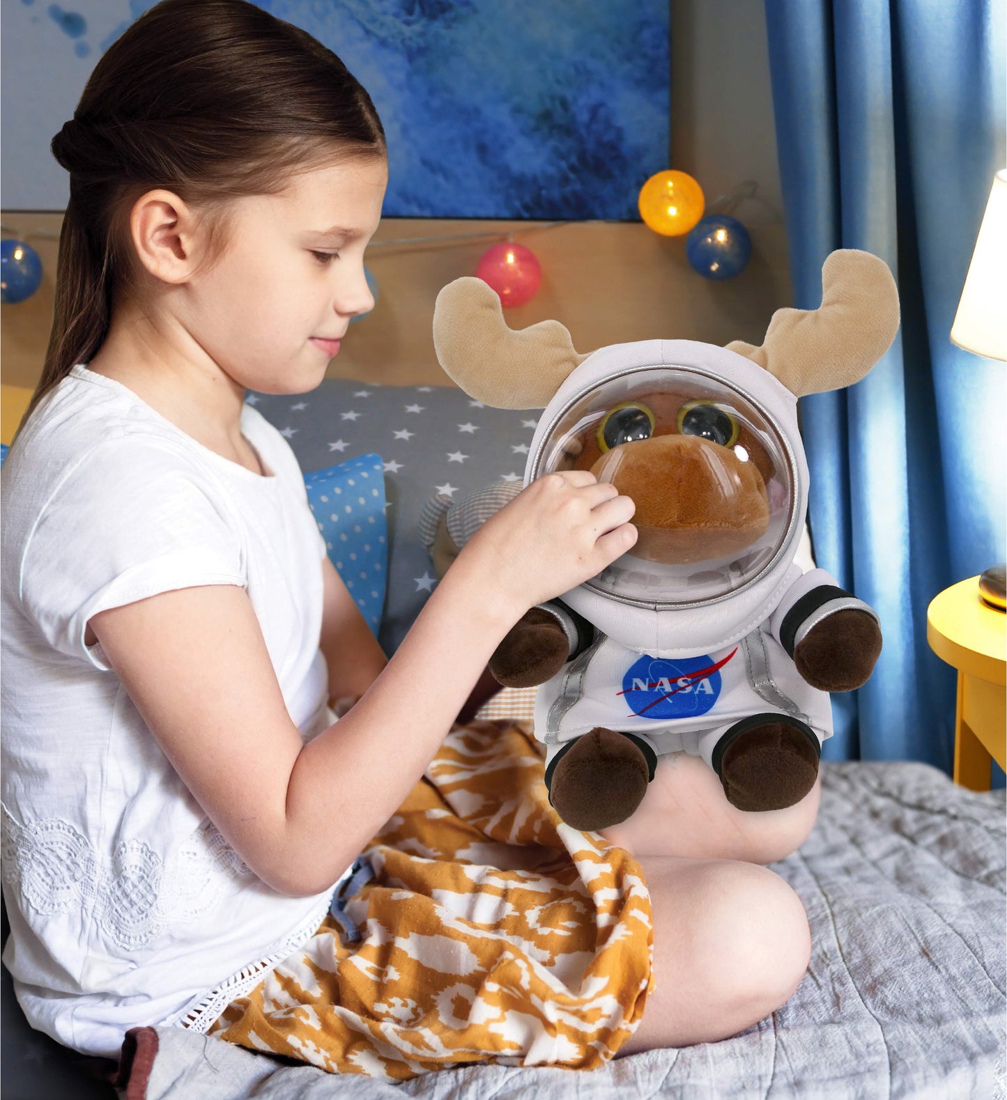 PLUSH DRESS-UP - ASTRONAUT SMALL WITH HOLES IN HELMET