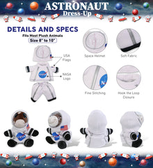 PLUSH DRESS-UP - ASTRONAUT LARGE WITH HOLES IN HELMET