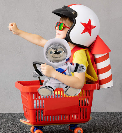 PLUSH DRESS-UP - ASTRONAUT LARGE WITH HOLES IN HELMET