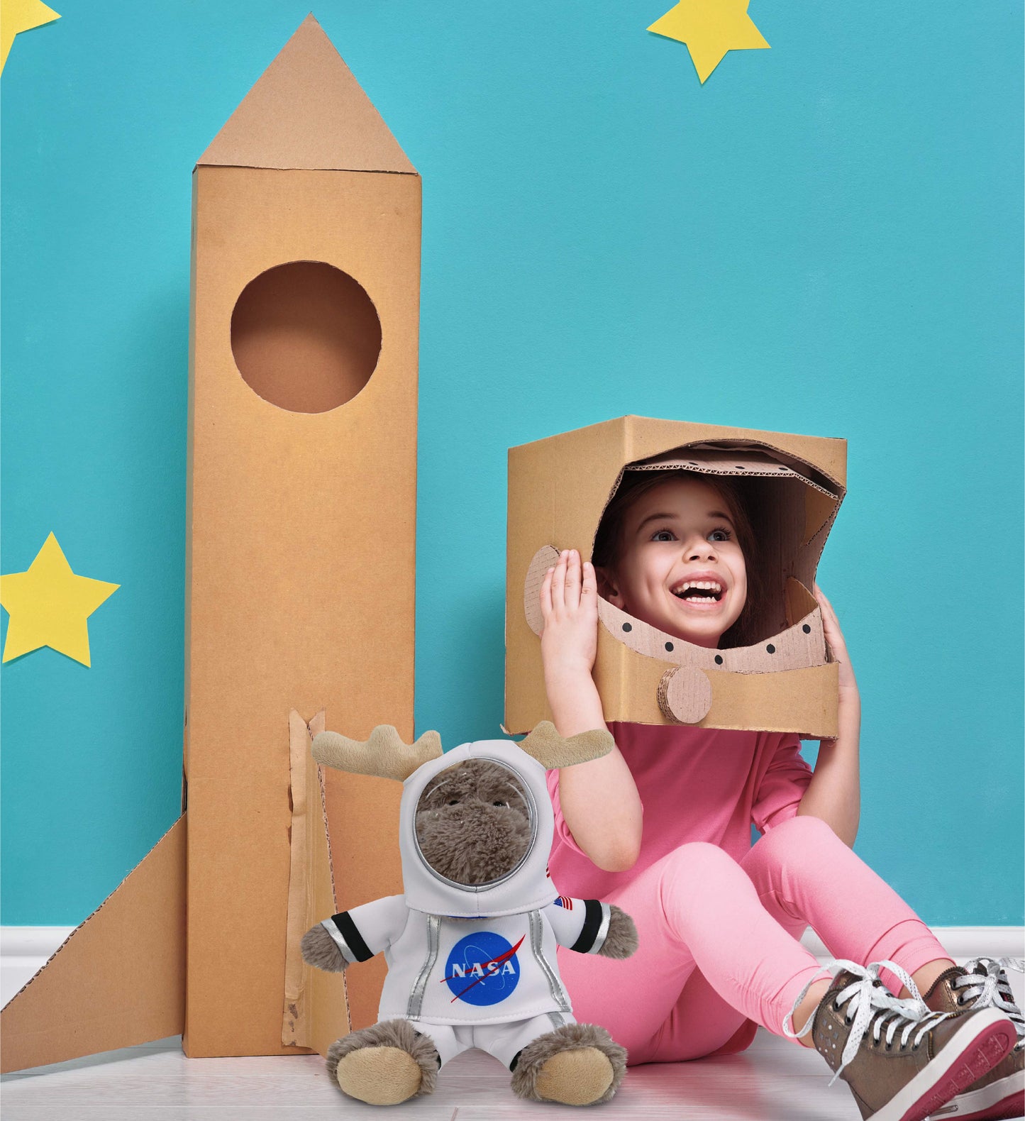 PLUSH DRESS-UP - ASTRONAUT LARGE WITH HOLES IN HELMET