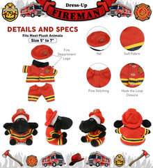 PLUSH DRESS-UP - FIREMAN SMALL
