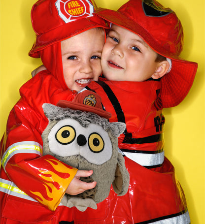 PLUSH DRESS-UP - FIREMAN LARGE