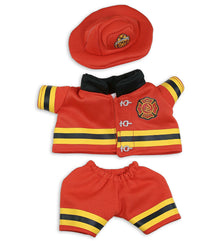 PLUSH DRESS-UP - FIREMAN SMALL WITH HOLES IN HELMET