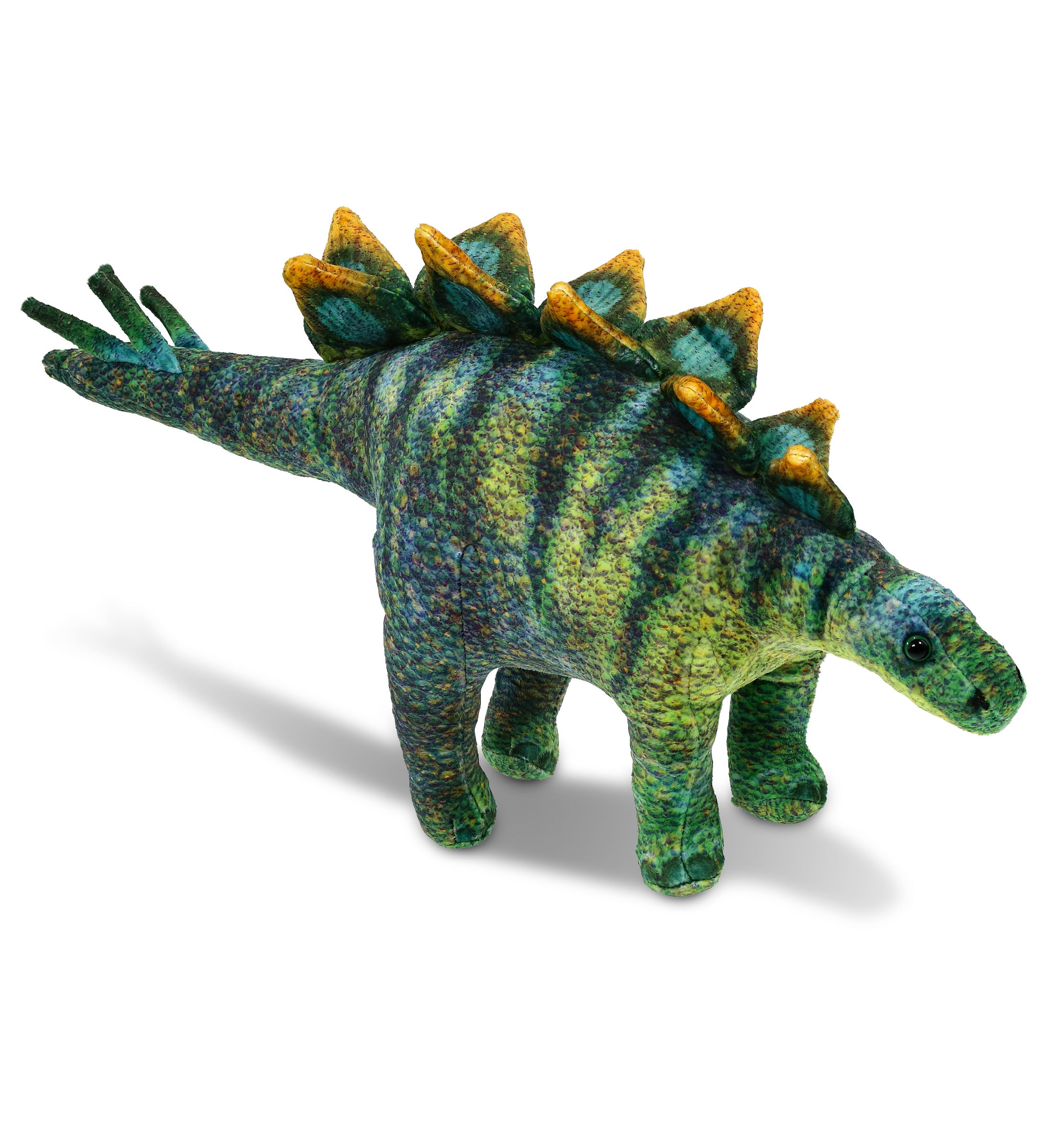 WILD COLLECTION PLUSH - STEGOSAURUS DINOSAUR 18.5"