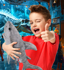 WILD COLLECTION PLUSH - SHARK 20"