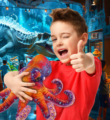 WILD COLLECTION PLUSH - OCTOPUS 15"