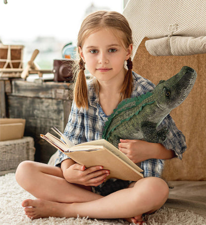 WILD COLLECTION PLUSH - ALLIGATOR 28"