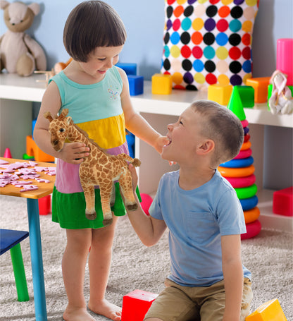 WILD COLLECTION PLUSH - GIRAFFE 15"