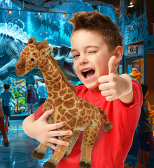 WILD COLLECTION PLUSH - GIRAFFE 20"