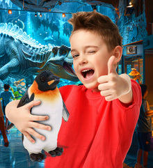 WILD COLLECTION PLUSH - PENGUIN 9"