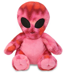 SUPER-SOFT PLUSH - PINK TIE-DYE ALIEN 11"