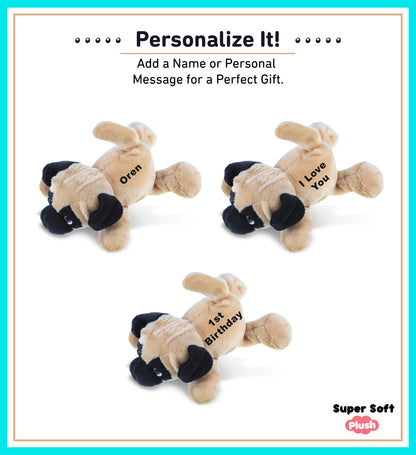 PLUSH MAGNET - PUG DOG