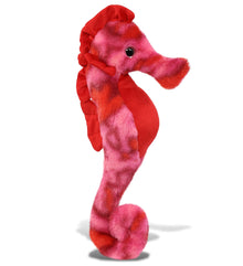 SUPER-SOFT PLUSH - PINK TIE-DYE SEAHORSE 15"