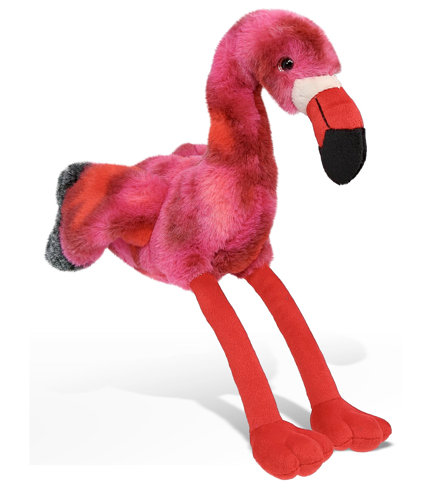 SUPER-SOFT PLUSH - PINK TIE-DYE FLAMINGO 8"