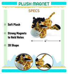 PLUSH MAGNET - GIRAFFE