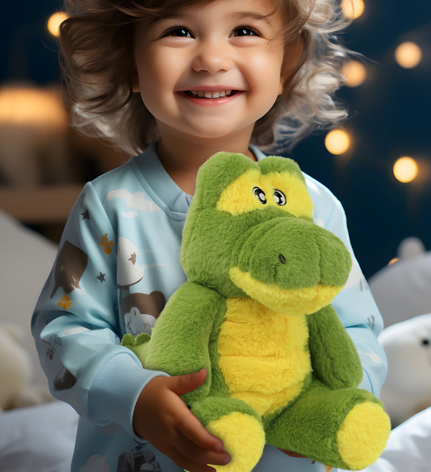 ECO FRIENDLY SUPER-SOFT PLUSH - ALLIGATOR 9"