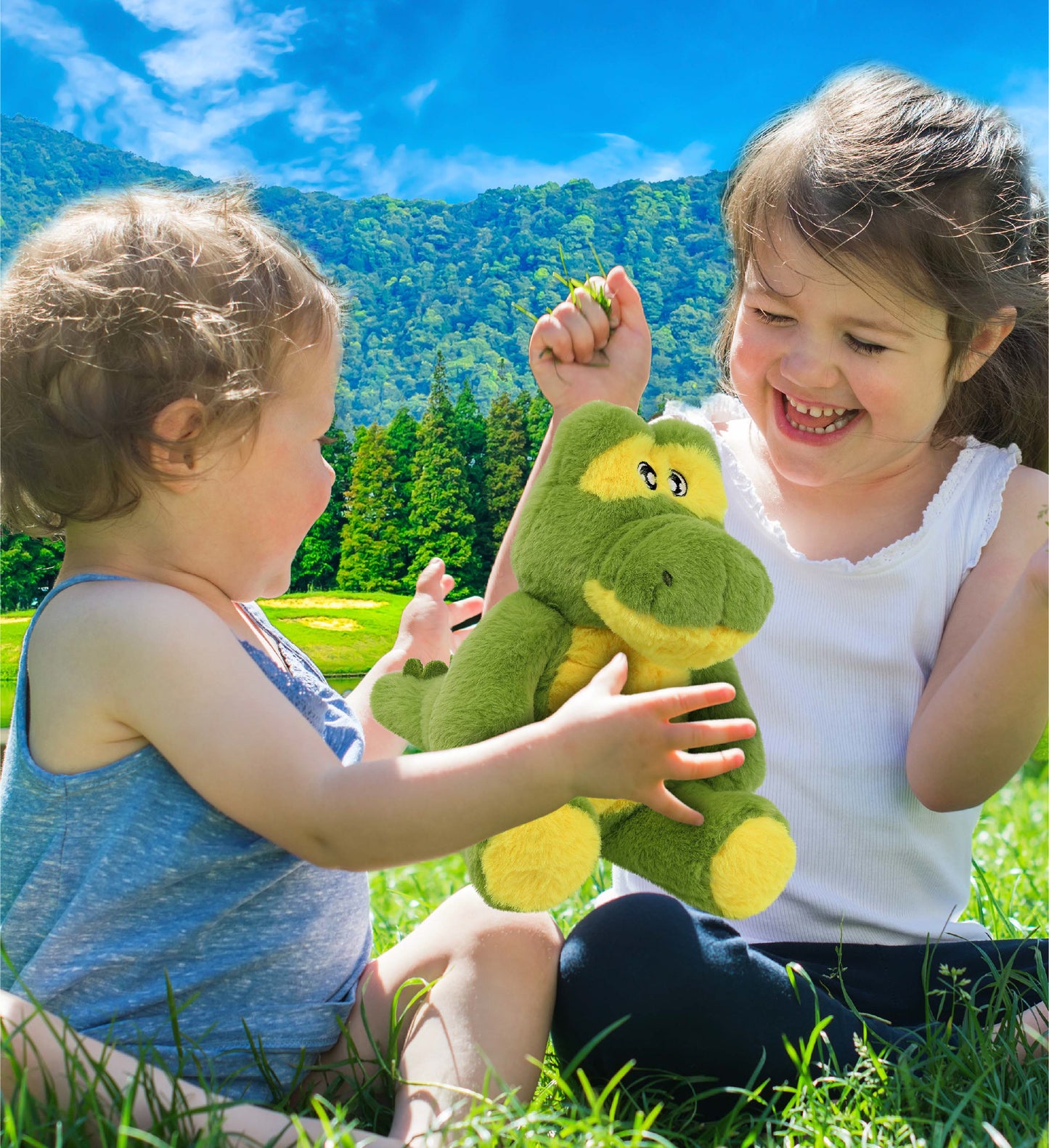ECO FRIENDLY SUPER-SOFT PLUSH - ALLIGATOR 9"