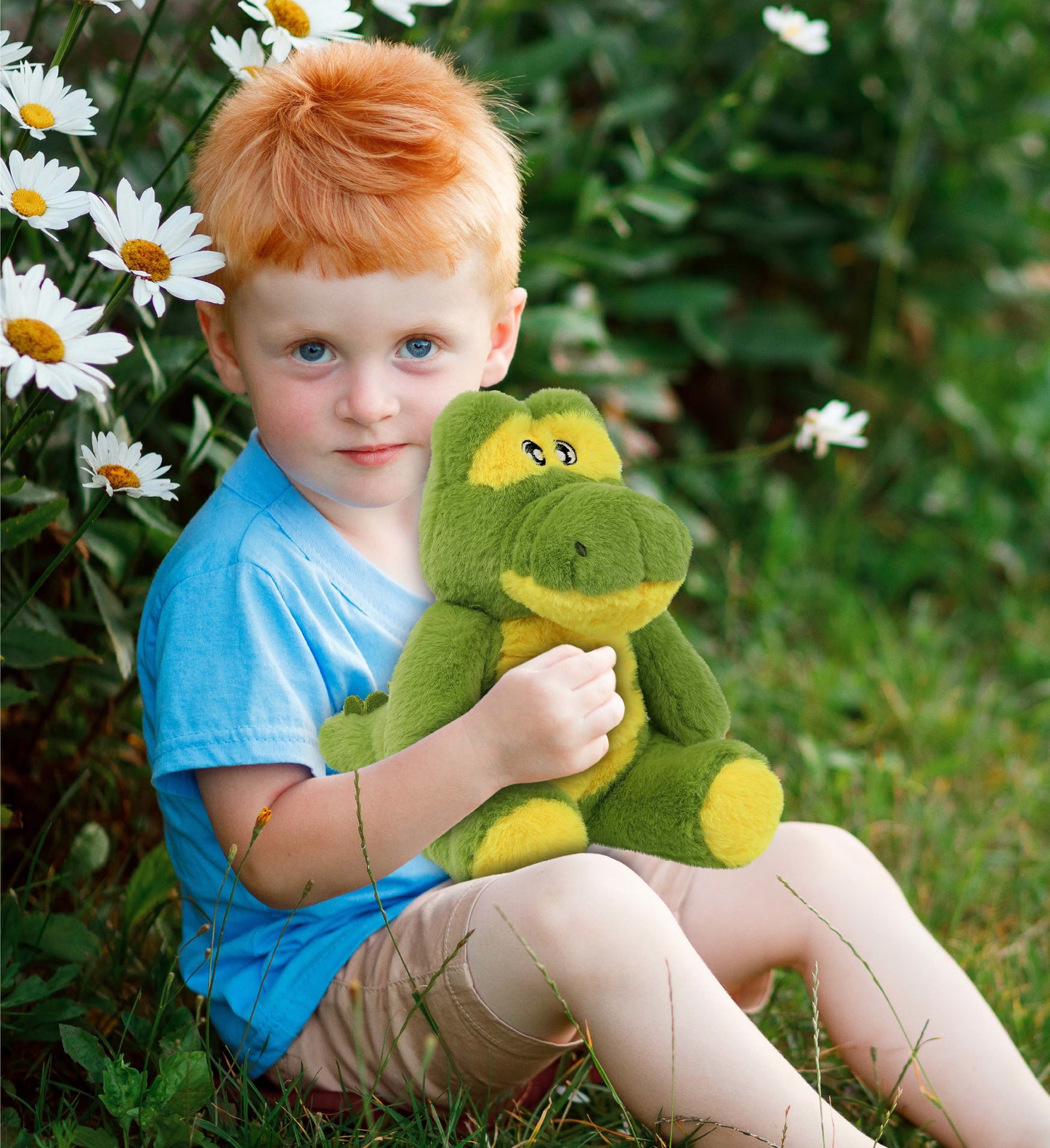 ECO FRIENDLY SUPER-SOFT PLUSH - ALLIGATOR 9"