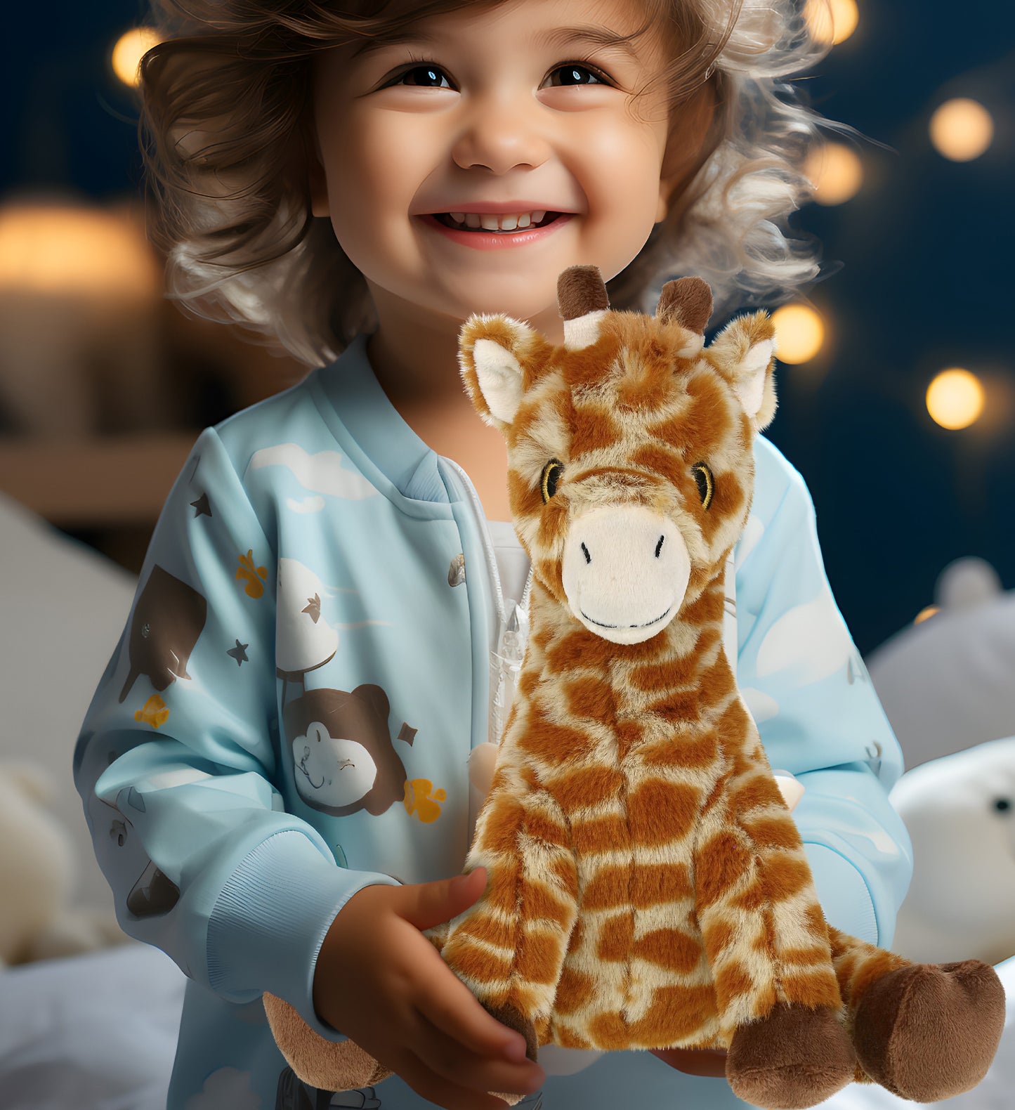 ECO FRIENDLY SUPER-SOFT PLUSH - GIRAFFE 10"