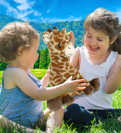 ECO FRIENDLY SUPER-SOFT PLUSH - GIRAFFE 10"