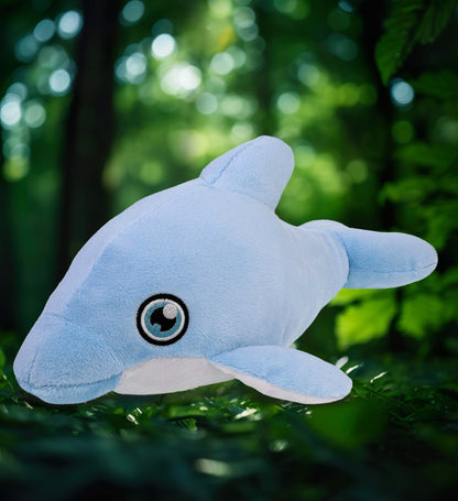 ECO FRIENDLY SUPER-SOFT PLUSH - DOLPHIN 13.5"