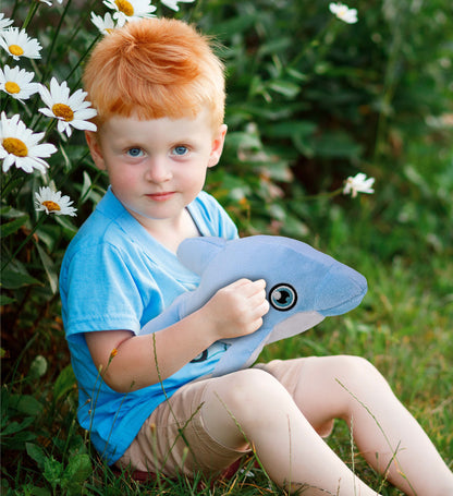 ECO FRIENDLY SUPER-SOFT PLUSH - DOLPHIN 13.5"