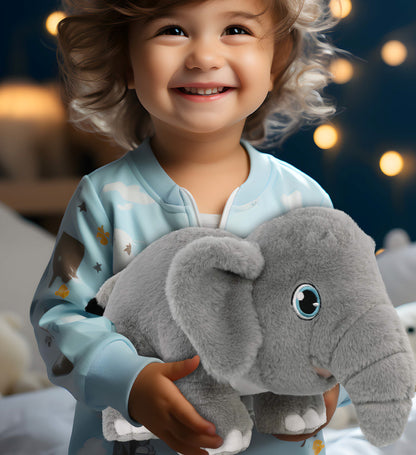 ECO FRIENDLY SUPER-SOFT PLUSH - ELEPHANT 14"
