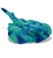 SUPER-SOFT PLUSH - BLUE TIE-DYE STINGRAY 20"