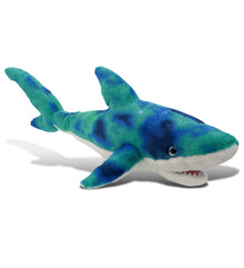 SUPER-SOFT PLUSH - BLUE TIE-DYE SHARK 23"