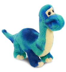 SUPER SOFT PLUSH - BLUE TIE-DYE DINOSAUR 9"