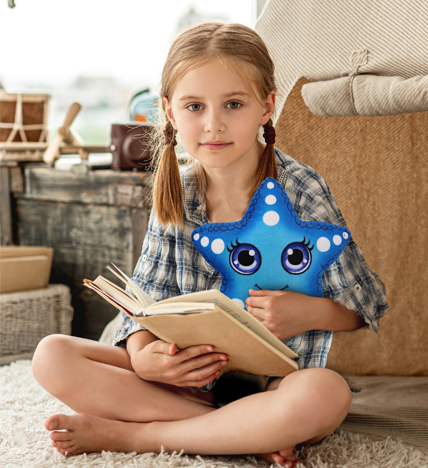 PLUSH BUDDIES - BLUE STARFISH