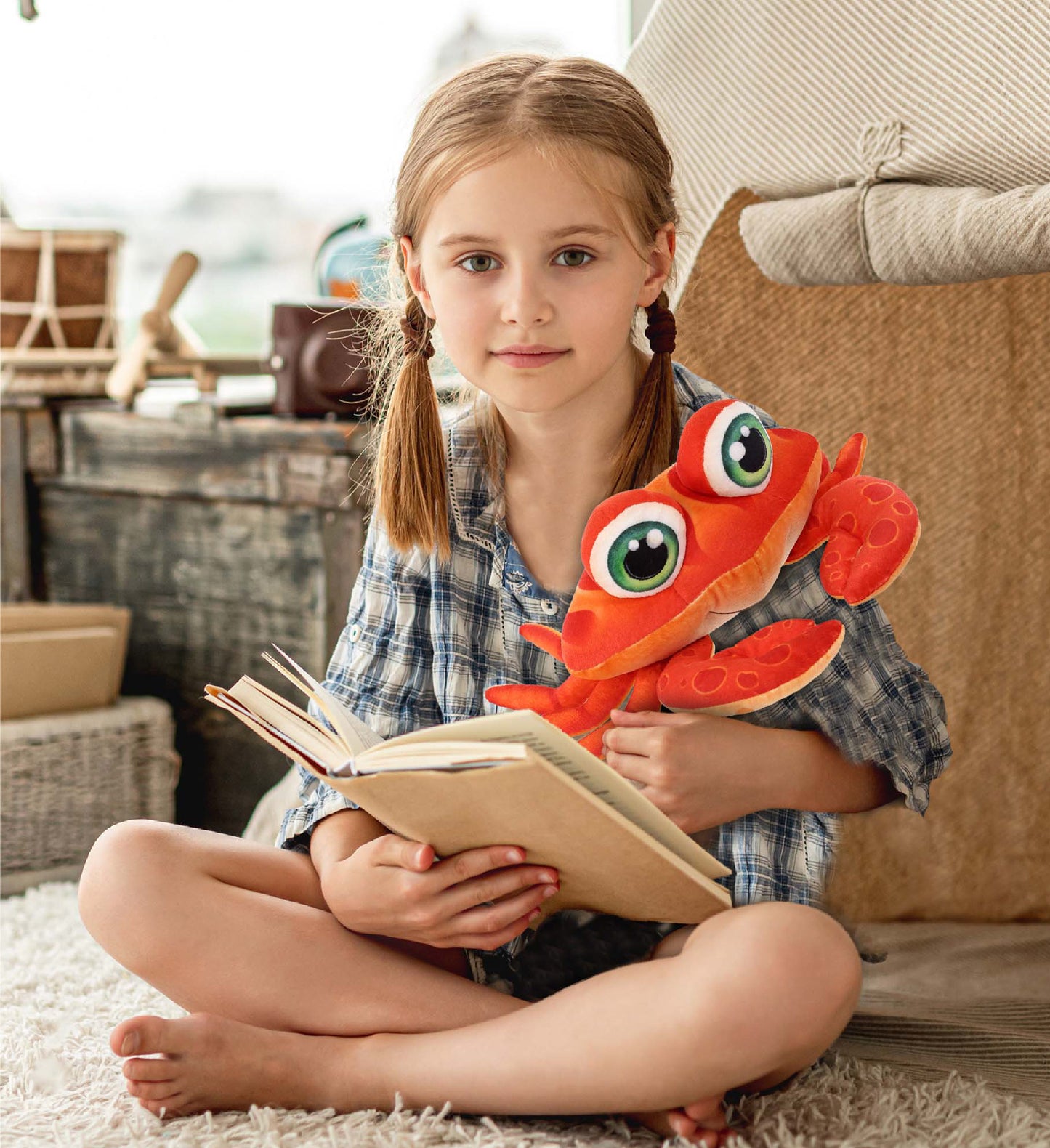 PLUSH BUDDIES - RED CRAB