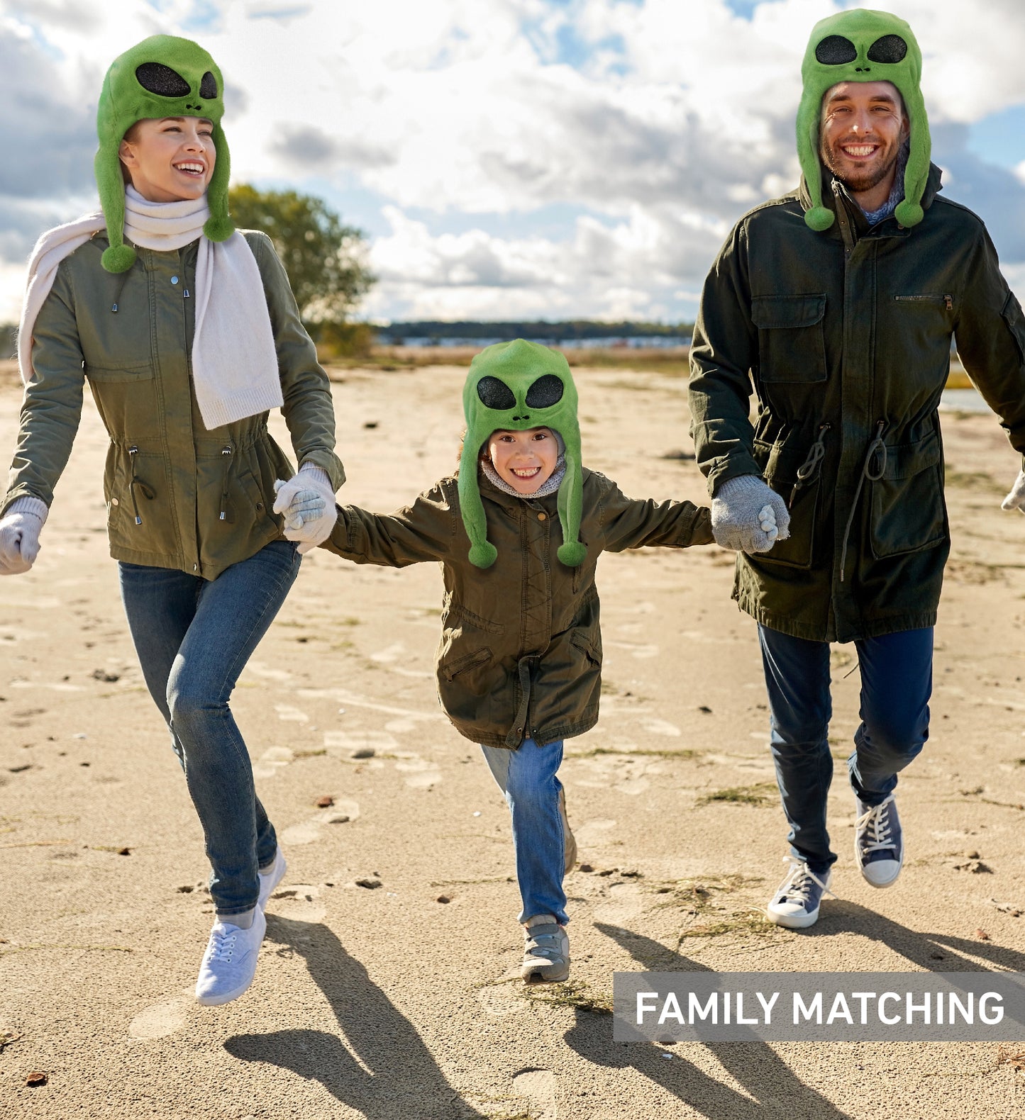 SUPER-SOFT PLUSH HAT - ALIEN