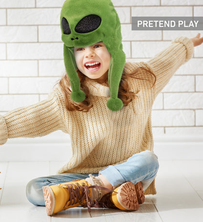 SUPER-SOFT PLUSH HAT - ALIEN