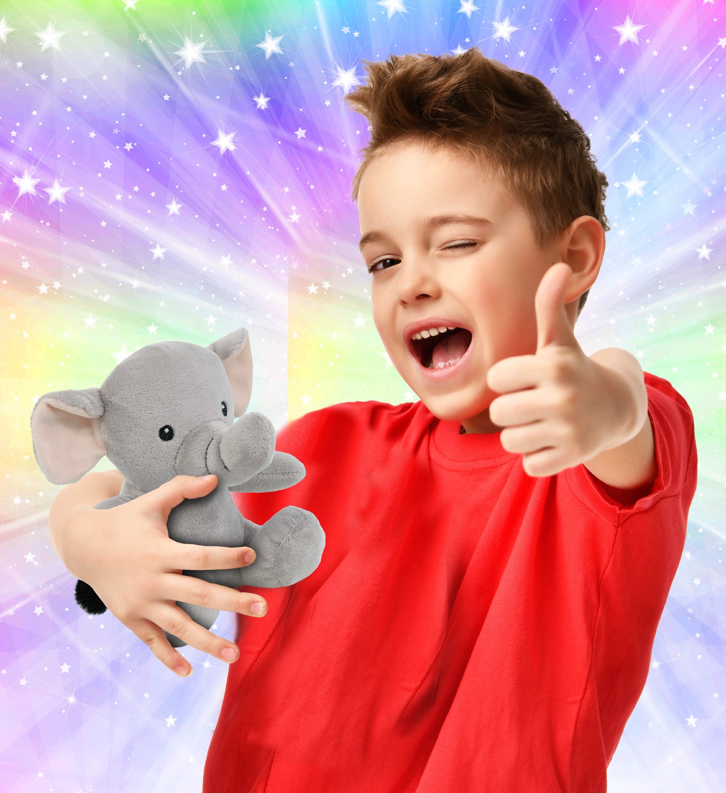 6" PLUSH - ELEPHANT
