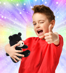 6" PLUSH - BLACK BEAR