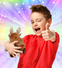 6" PLUSH - MOOSE