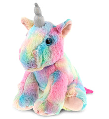 SUPER-SOFT PLUSH - FLOPPY RAINBOW UNICORN