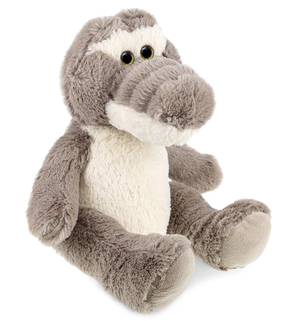 SUPER-SOFT PLUSH - SITTING GREY ALLIGATOR