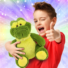 SUPER-SOFT PLUSH - SITTING GREEN ALLIGATOR