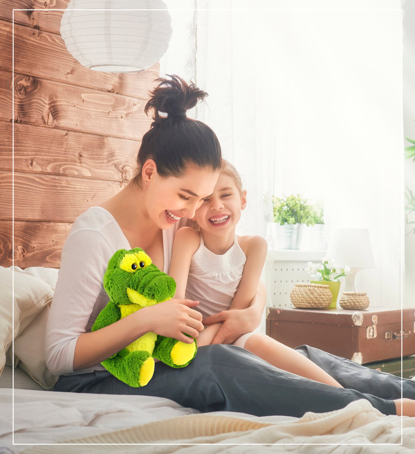 SUPER-SOFT PLUSH - SITTING GREEN ALLIGATOR