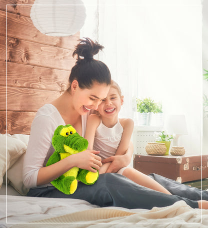 SUPER-SOFT PLUSH - SITTING GREEN ALLIGATOR
