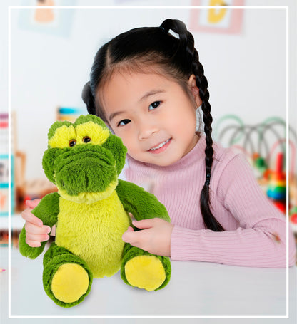 SUPER-SOFT PLUSH - SITTING GREEN ALLIGATOR