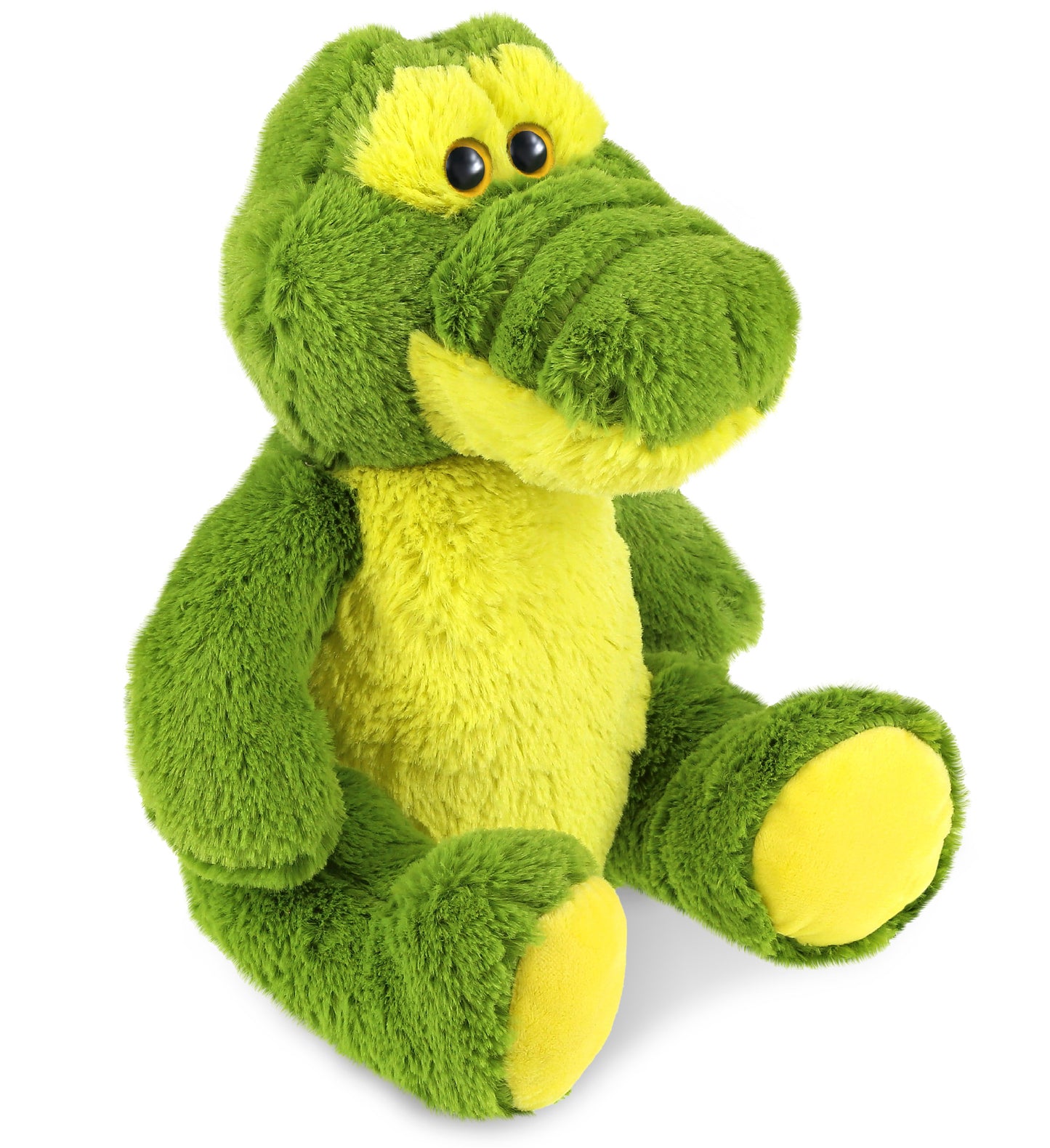 SUPER-SOFT PLUSH - SITTING GREEN ALLIGATOR